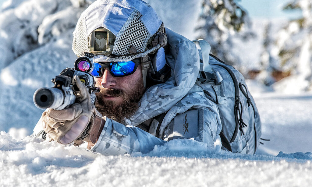 airsoftbril op sterkte