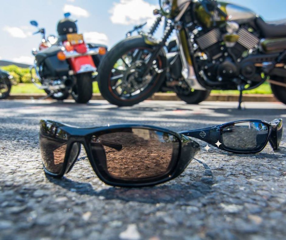 gepolariseerde motorbril